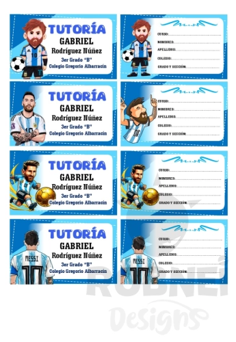 Messi Etiqueta